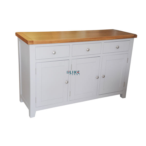 Tủ Sideboard 3 Cánh 3 Hộc Phong Cách Anh