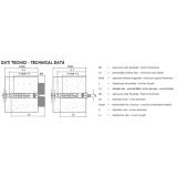 Túi 1000 cái tắc kê nhựa Friulsider TU 8x40 (Tắc kê hỏa tiễn)