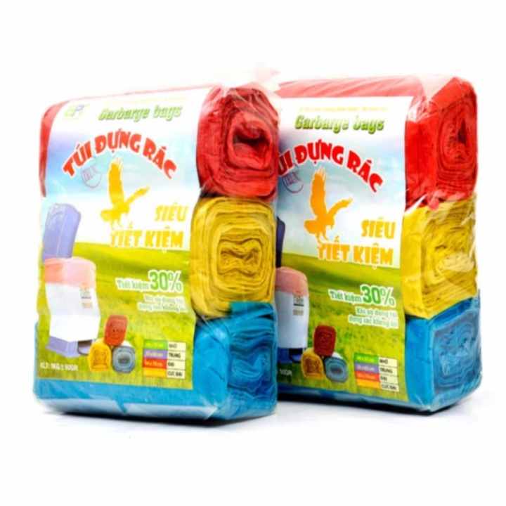 Túi đựng rác size Trung 55cmx65cm - 1kg ( 52-60 túi)