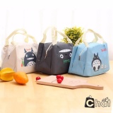 [HCM]Túi giữ nhiệt hình totoro( xanh dương)