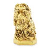 Tượng cá chép hóa rồng 16x9cm