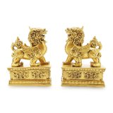 Tượng cặp kì lân 17x13cm