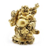 Tượng Di Lặc gánh bao đại 23x29cm
