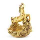 Tượng gạt tàn con ngựa 19x17cm