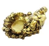 Tượng gạt tàn Phật Di Lặc 18x17cm