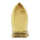 Tượng Phật Thích Ca ngồi đài sen lá nhọn 21x11cm
