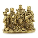Tượng tam đa phúc lộc thọ 25x21cm