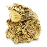 Tượng Thiềm thừ ngậm tiền 21x19cm