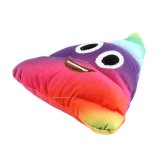 UINN Amusing Emoji Emoticon Cushion Heart Eyes Poo Shape Multicolor Doll Toy Gift Multicolor 35cm - intl