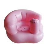 UINN Funny Design Inflatable Baby Kid Children Sofa Widened Thickened Sofa Chair pink - intl