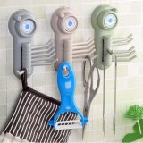 UINN Multifunctional Suction Cup Bathroom Kitchen Wall Powerful Six Claws Hook - intl