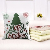 UINN Retro Giáng Sinh Cotton Dòng Áo Gối Phòng Ngủ Trang Trí Sofa Đệm Lót Màu 2-quốc tế