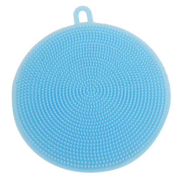 UINN Silicone Dish Washing Sponge Scrubbers Practical Washing Kitchen Tools blue - intl