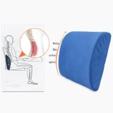 UINN Soft Memory Breathable Healthcare Lumbar Cushion Back Waist Support Pillow - intl