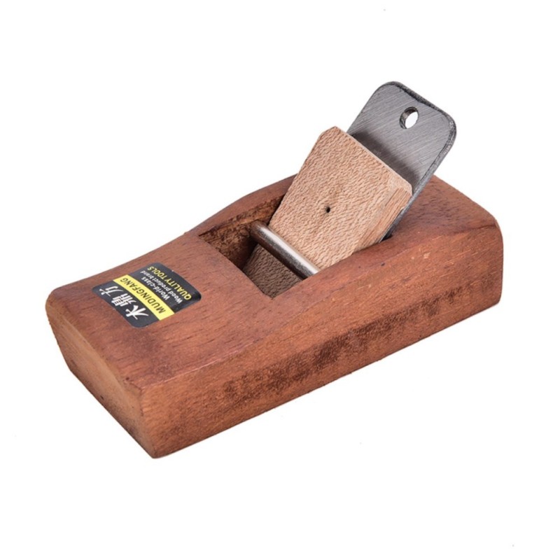 Useful Wooden Block Plane With Steel Blade Wood Craft Woodworking Tool Hand Planer - intl