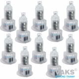 VAKS - Bộ 10 Đèn led chóp 7 màu dùng pin gắn vào đồ chơi trẻ em