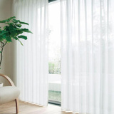 1pcs Valances Colors Floral Tulle Voile Door Window Curtain White(Note:you may need 2pcs)