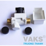 [HCM]Van điện từ KHAN - DC12V ren ngoài ống phi 21mm  (thường đóng)