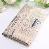 Châu Âu Vintage Phong Cách Tự Nhiên Vải Cotton Vải May Vá Thủ Công Tàn Quân Báo-quốc tế