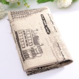 Vintage Europe Styles Natural Cotton Linen Fabric Cloth Sewing Craft Remnants Building - intl
