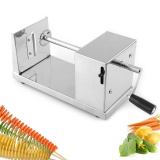 vishine mall-Practical High-VSuality Hot Sell useful Stainless Steel Twisted Potato Tornado Cutter Spiral Slicer French Fry Cut Vegetable Cutter Twister cooking tools - intl