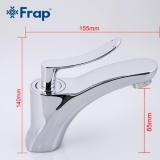 Vòi Lavabo FRAP F1081 nóng lạnh, vòi chậu đồng mạ crom, thiết kế cao cấp dùng cho chậu lavabo 1 lỗ (FC)