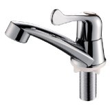Vòi Lavabo Lạnh nhựa ABS mạ Crome Sanji NH04 (Bạc)