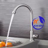 [HCM]Vòi rửa chén lạnh Inox 304 Kanto KCLI-01 (Bạc)