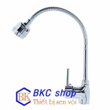 [HCM]Vòi rửa chén Nóng lạnh cần lò xo cao cấp Kanto KCN02-17 (Bạc)