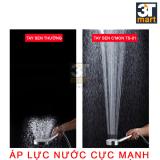 Vòi sen siêu tăng áp 400% CMON TS-01 (bạc)