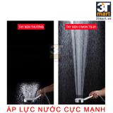 Vòi sen siêu tăng áp 400% CMON TS-01 (bạc)