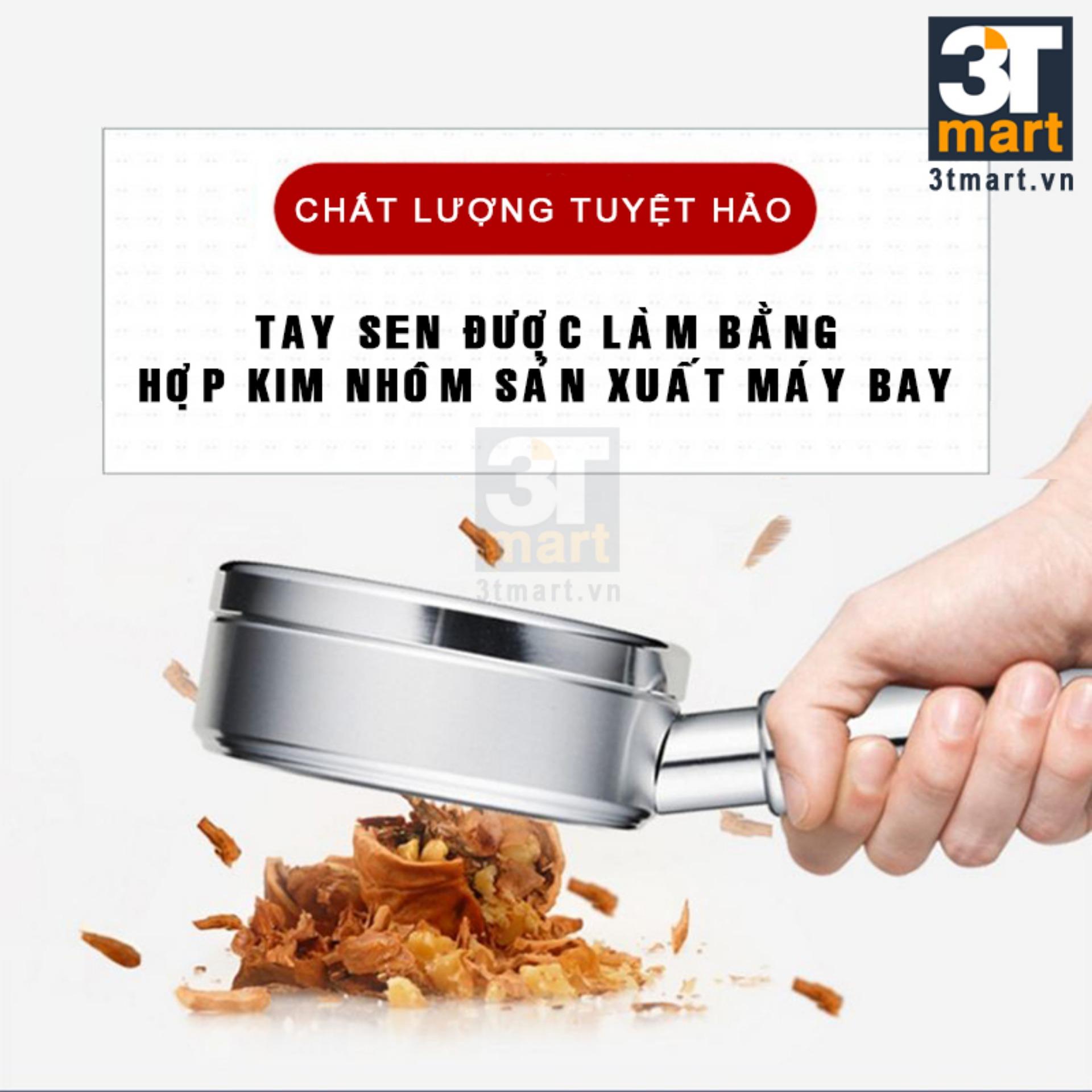 Vòi sen siêu tăng áp 400% C'MON TS-01 (bạc)