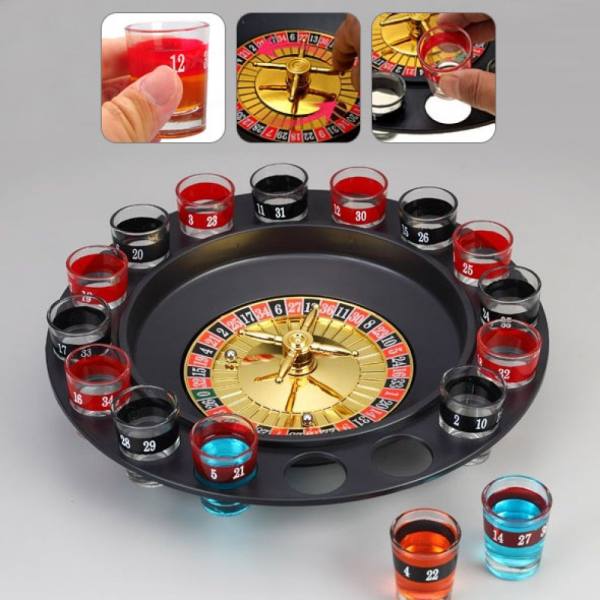 Vòng quay May mắn (Drinking Roulette Set)