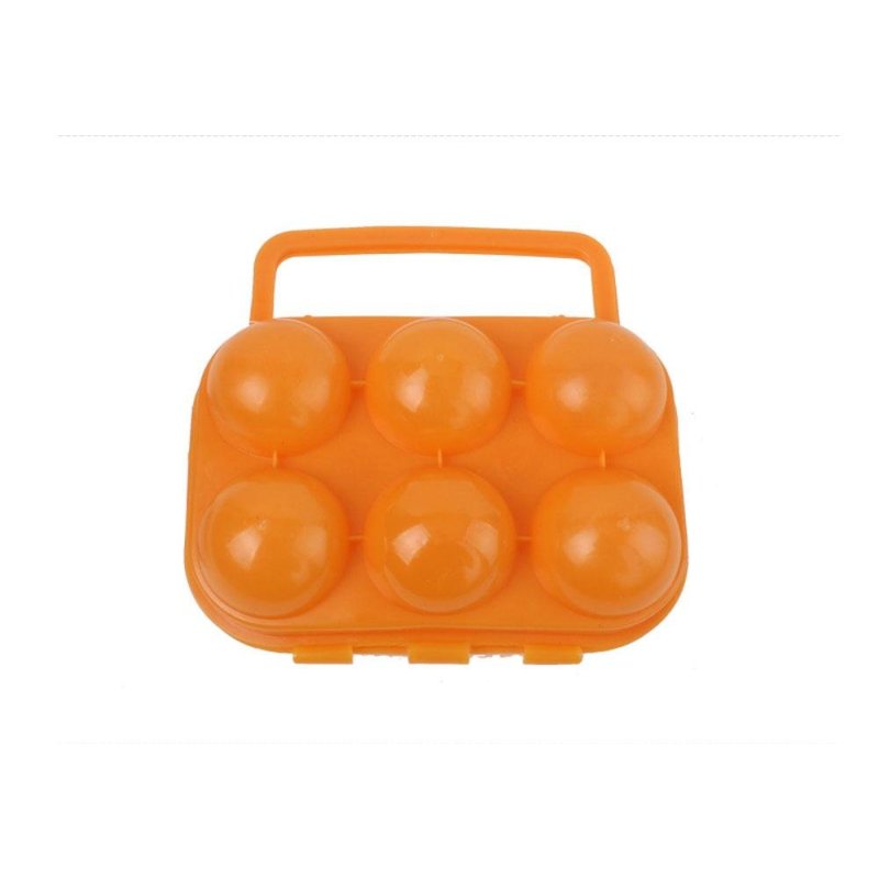 voogol Outdoor Picnic Garden Portable Plastic Egg Carton Egg Storage Box,Random Color - intl