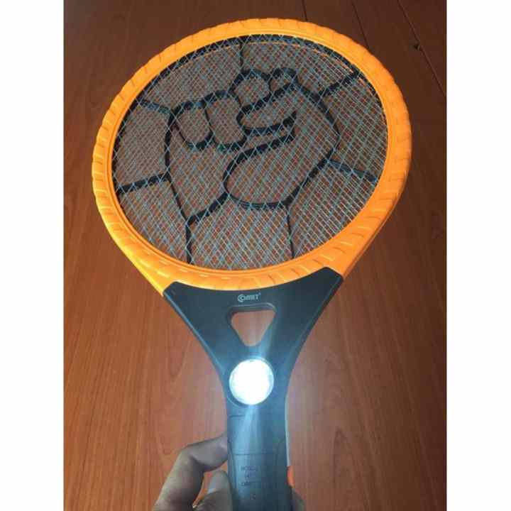 Vợt muỗi điện cao cấp Comet CP036 (Đen)