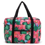 Waterproof Travel Handbag Luggage Foldable Bag Clothes Sorting Storage Rainbow - intl