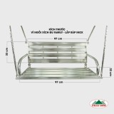 Xích Đu Gia Đình - Lắp Ráp (Chất Liệu Inox)