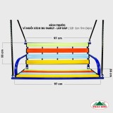 Xích Đu Gia Đình - Lắp Ráp (Chất Liệu Sắt Sơn Tĩnh Điện)