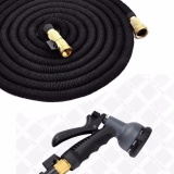 Yika 3 Times Telescopic Pipe / Garden Water Pipe / Rubber Hose / For Garden Irrigation Watering 100FT - intl