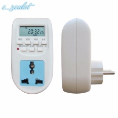 YOSOO 1Pc 220V Multi-functional LCD Digital Timer Socket EU Plug - intl