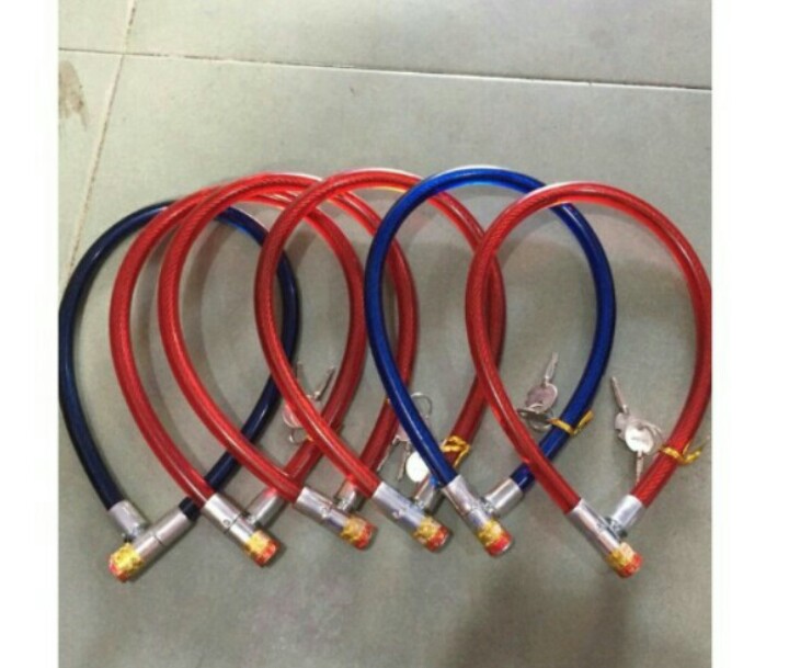 Khóa dây chống trộm xe đạp xe máy