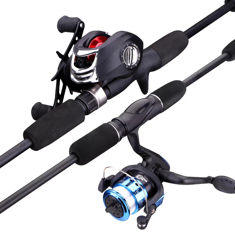 Bộ cần lure SÓI VƯƠNG máy ngang, máy đứng đủ size 1m65-1m8-2m1 - HOÀI MY FISHING