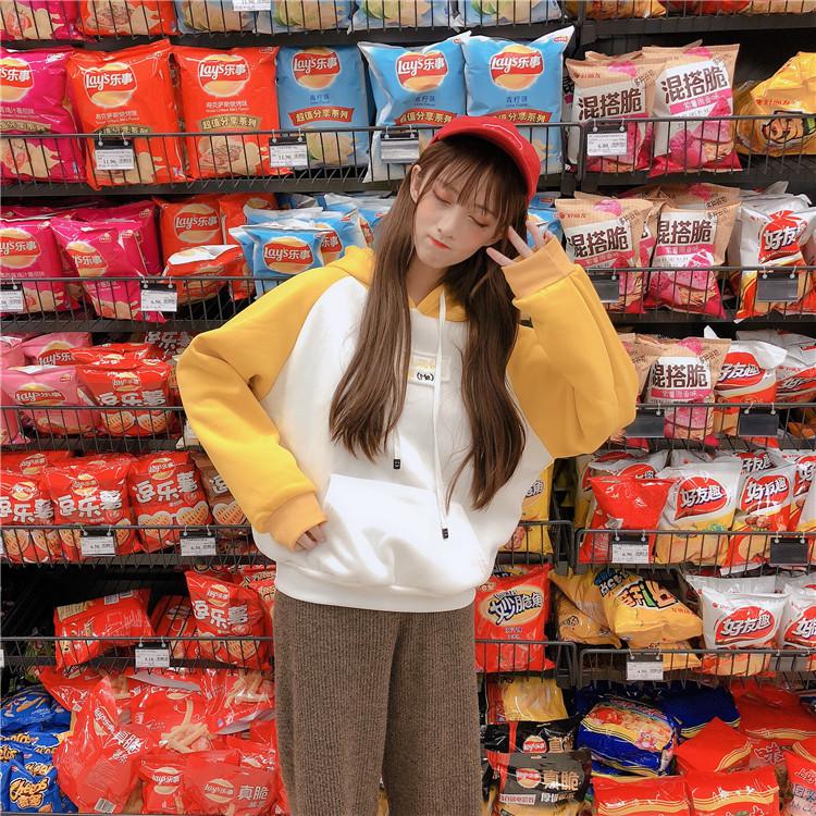 [HCM]áo hoodie nữ phối kiểu đẹp TEN25
