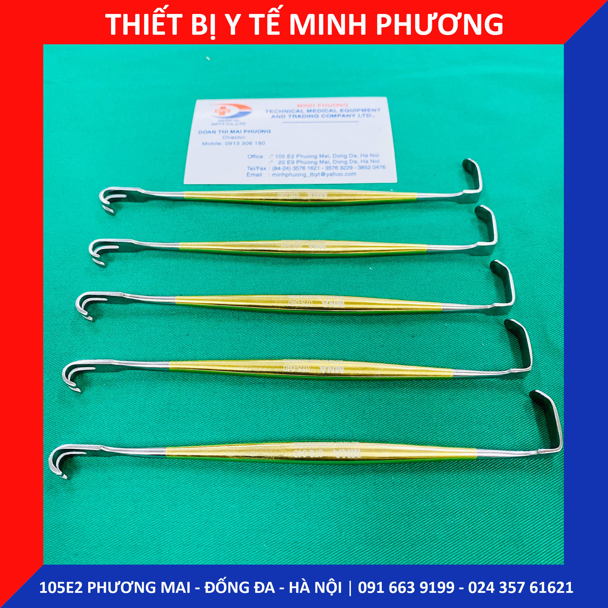 Bồ cào thẩm mỹ (Farabeuf) hai đầu