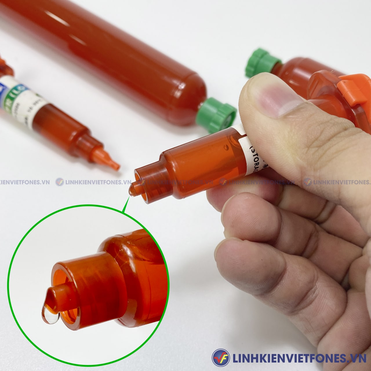 Keo nước UV (lấy bọt màn hình)