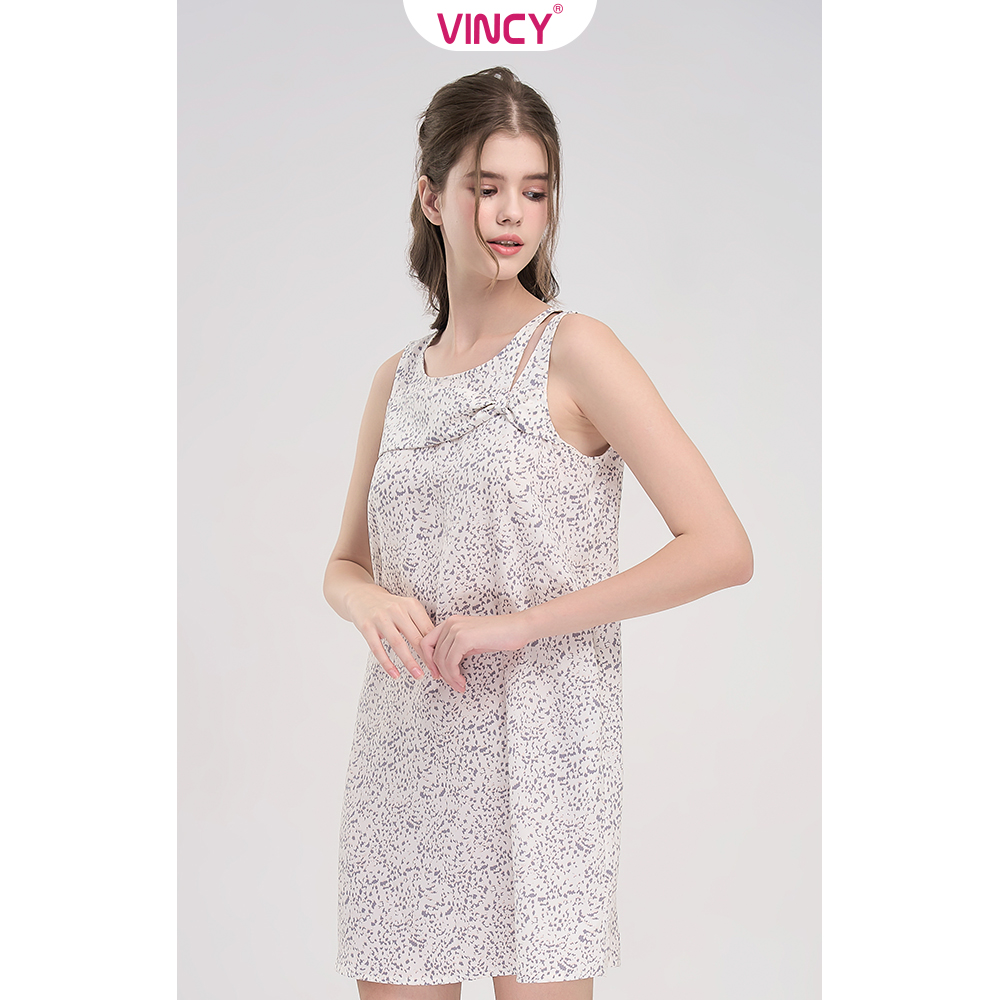 [Mua 3 giảm 20%, mua 2 giảm 15%] Đầm Satin Vincy Thoáng Mát DDS050W21