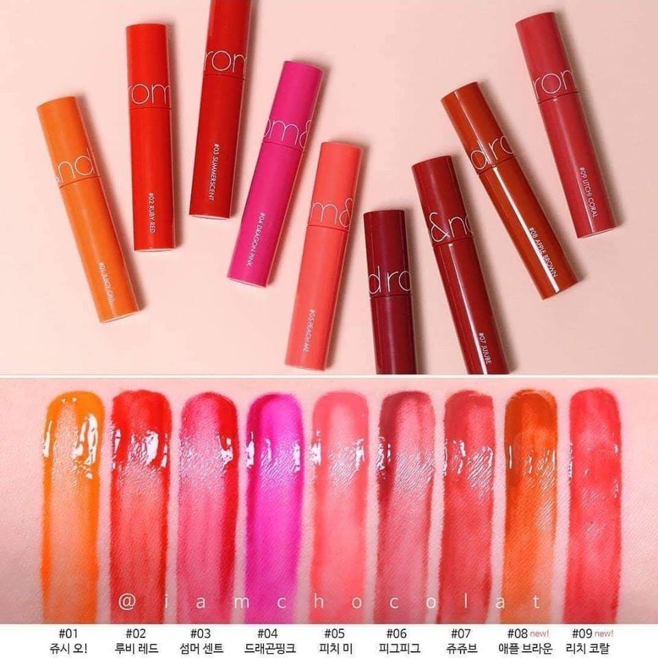 [HCM]Son tint lì Romand Juicy Lasting tint
