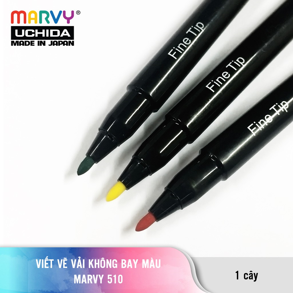 [HCM]BÚT VẼ VẢI MARVY FABRIC 510 (NGÒI MẢNH)