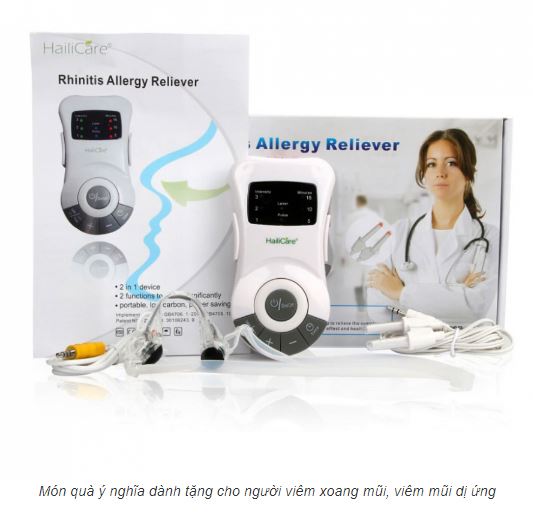 Máy Xông Viêm Mũi Dị Ứng Haili Care [Freeship - Hàng Cao Cấp]