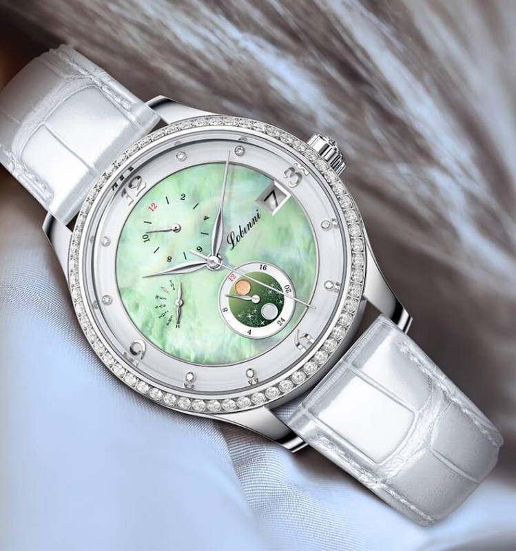 Đồng hồ nữ chính hãng LOBINNI L2063-8 Chính hãng, Fullbox, Bảo hành dài hạn, Kính sapphire chống xước, Chống nước, Mới 100%